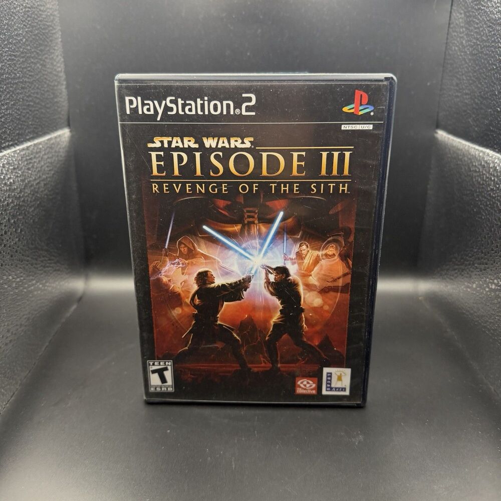 Star Wars Episode III Revenge of the Sith / PlayStation 2 PS2 / CIB W Reg / Read